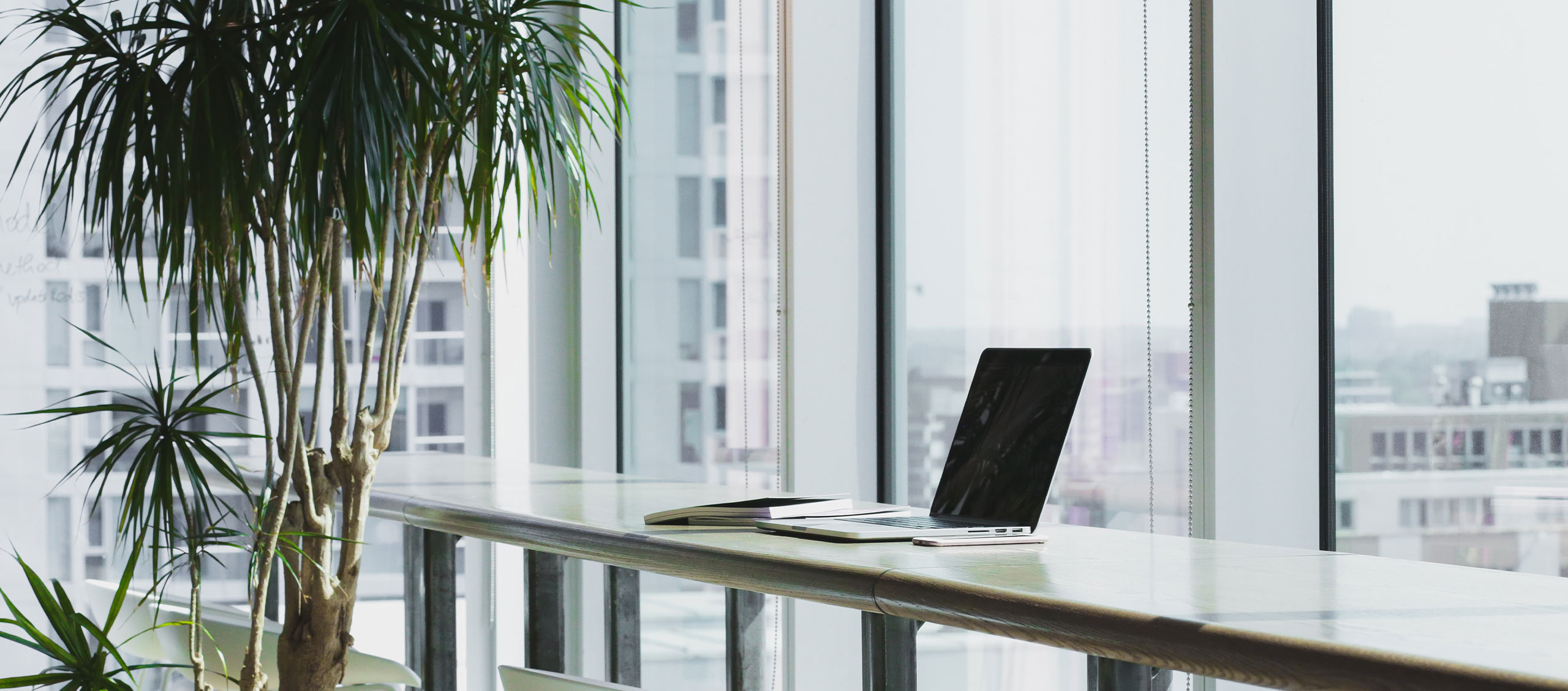 Laptop On Desk In Student Accommodation